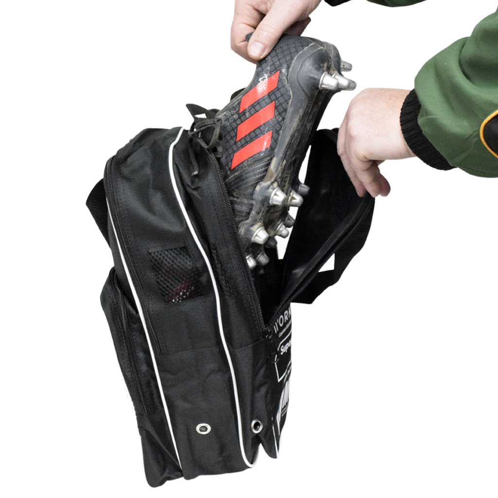 Custom Made Boot Bag - Premium Leather Shoe Storage for Women & Men - Perfect for Travel, Gym, and Work (Waterproof & Durable)