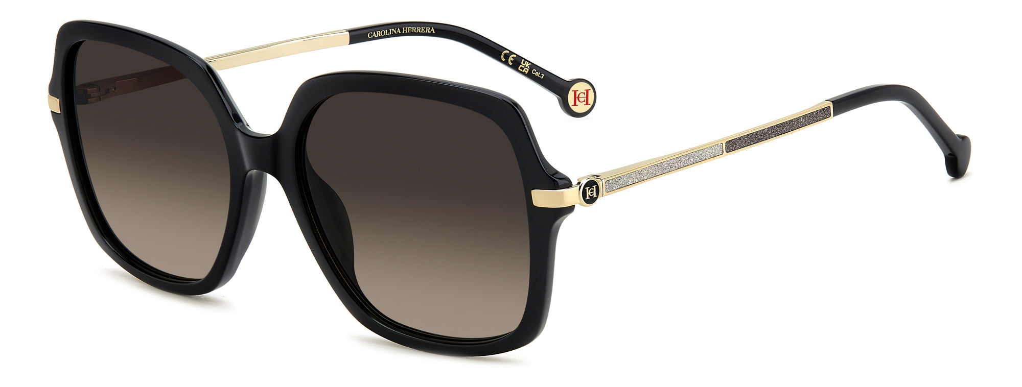 Carolina Herrera HER 0285/G/S Women's Luxury Sunglasses - UV Protection & Polarized Lenses for Driving, Beach & Outdoor Fashion