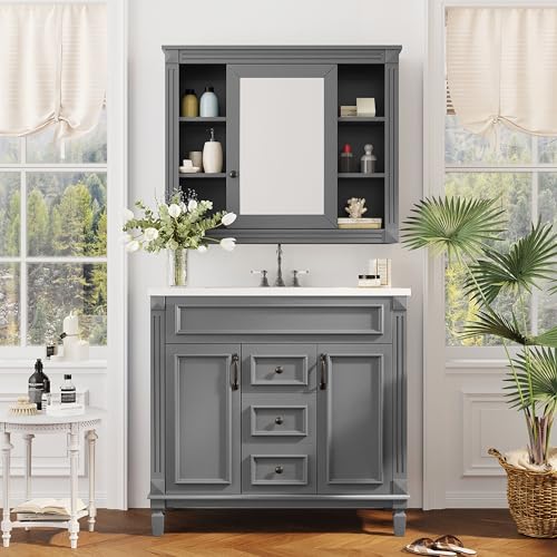 Grey With Mirror