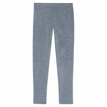 Youth 2-Piece Plush Hooded Rainbow Sequin Unicorn Purple Top & Gray Leggings Set (Large) - Perfect for Sleepovers & Cozy Nights