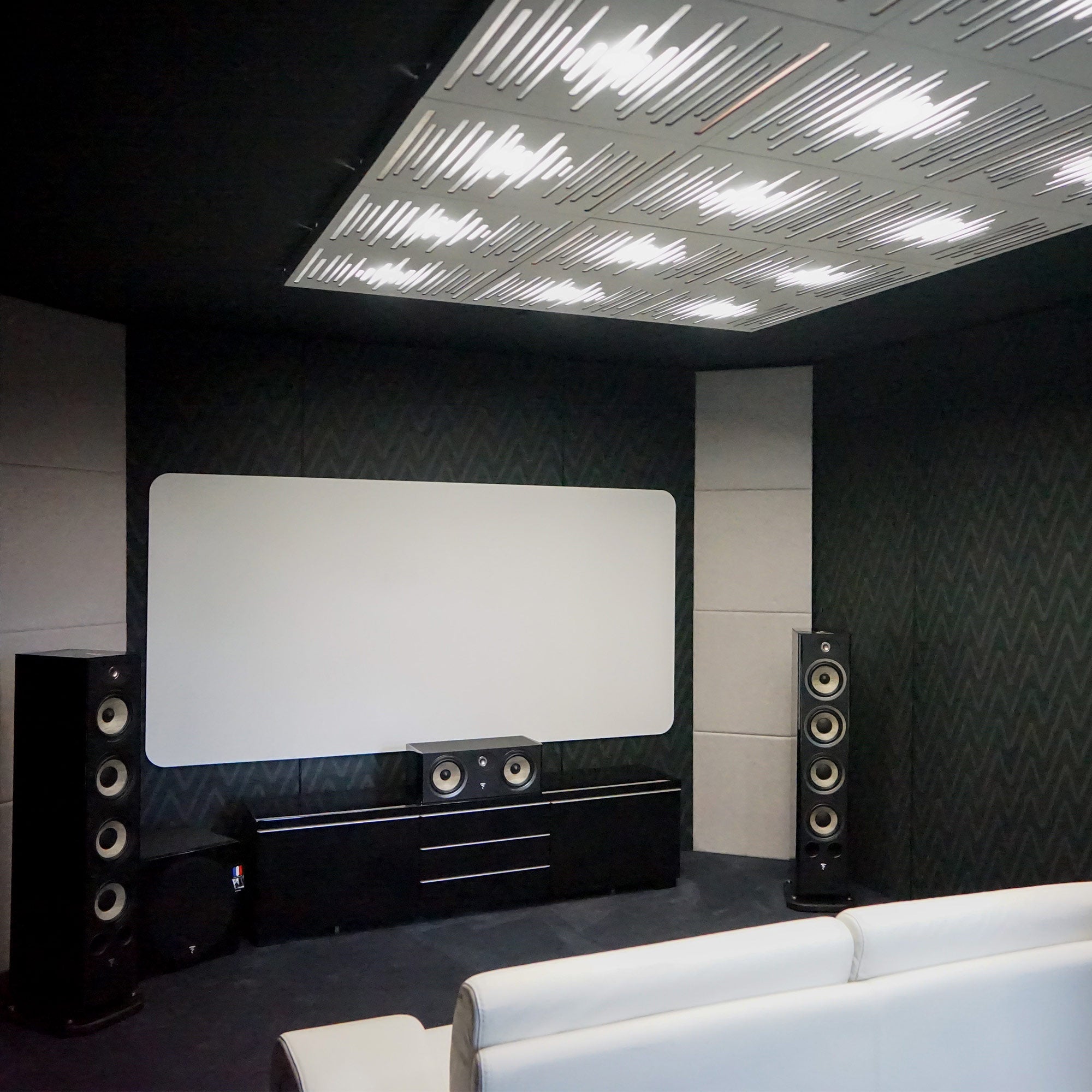 Vicoustic VicPattern Ultra Wavewood Acoustic Panels - Premium Soundproofing Wall Panels for Home Theater, Recording Studio & Office Noise Reduction