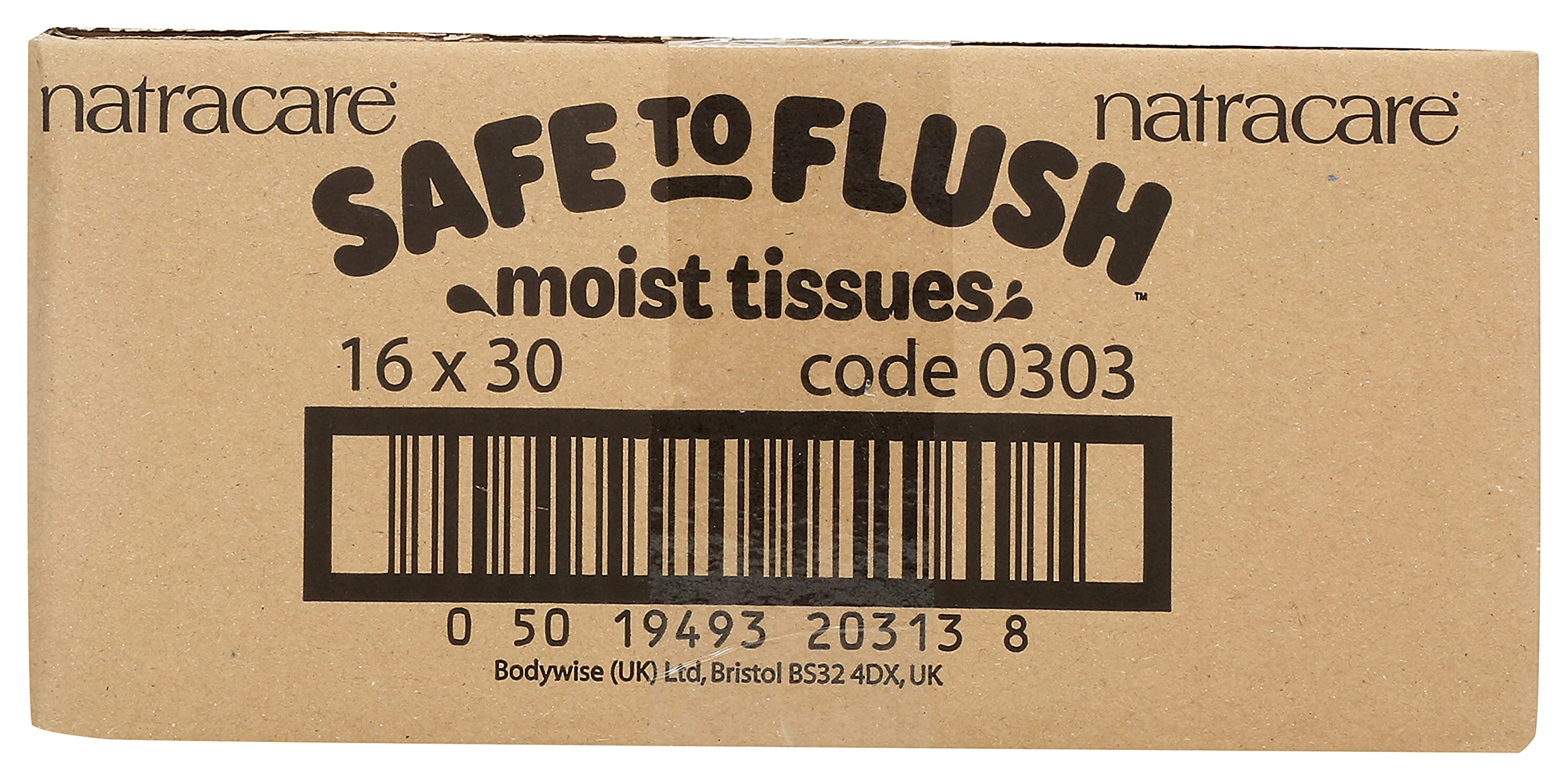 Natracare Organic Flushable Wipes - 100% Biodegradable, Aloe Vera & Witch Hazel, Sewer Safe Moist Tissues (480 Count) | Gentle for Sensitive Skin, Perfect for Travel, Baby Care & Home Use
