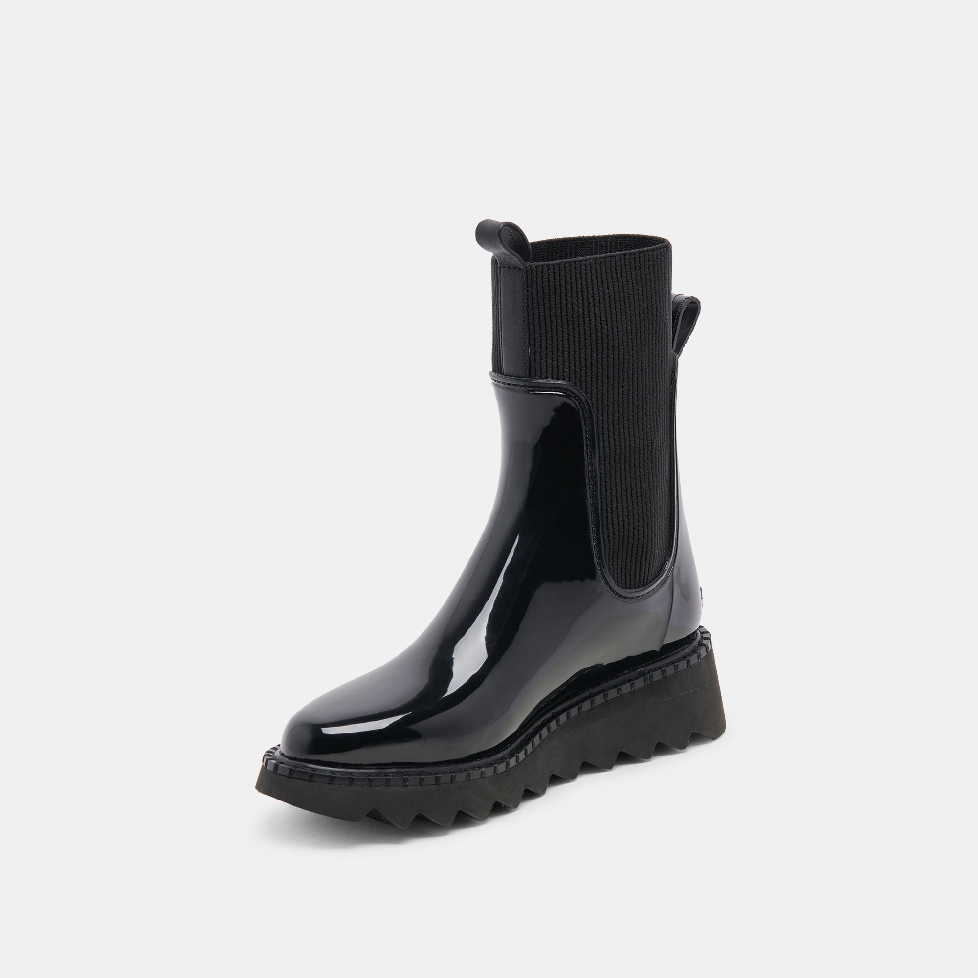 Tropic H2O Waterproof Rain Boots for Women - Midnight Patent Leather Style - Perfect for Rainy Days, Gardening & Outdoor Activities