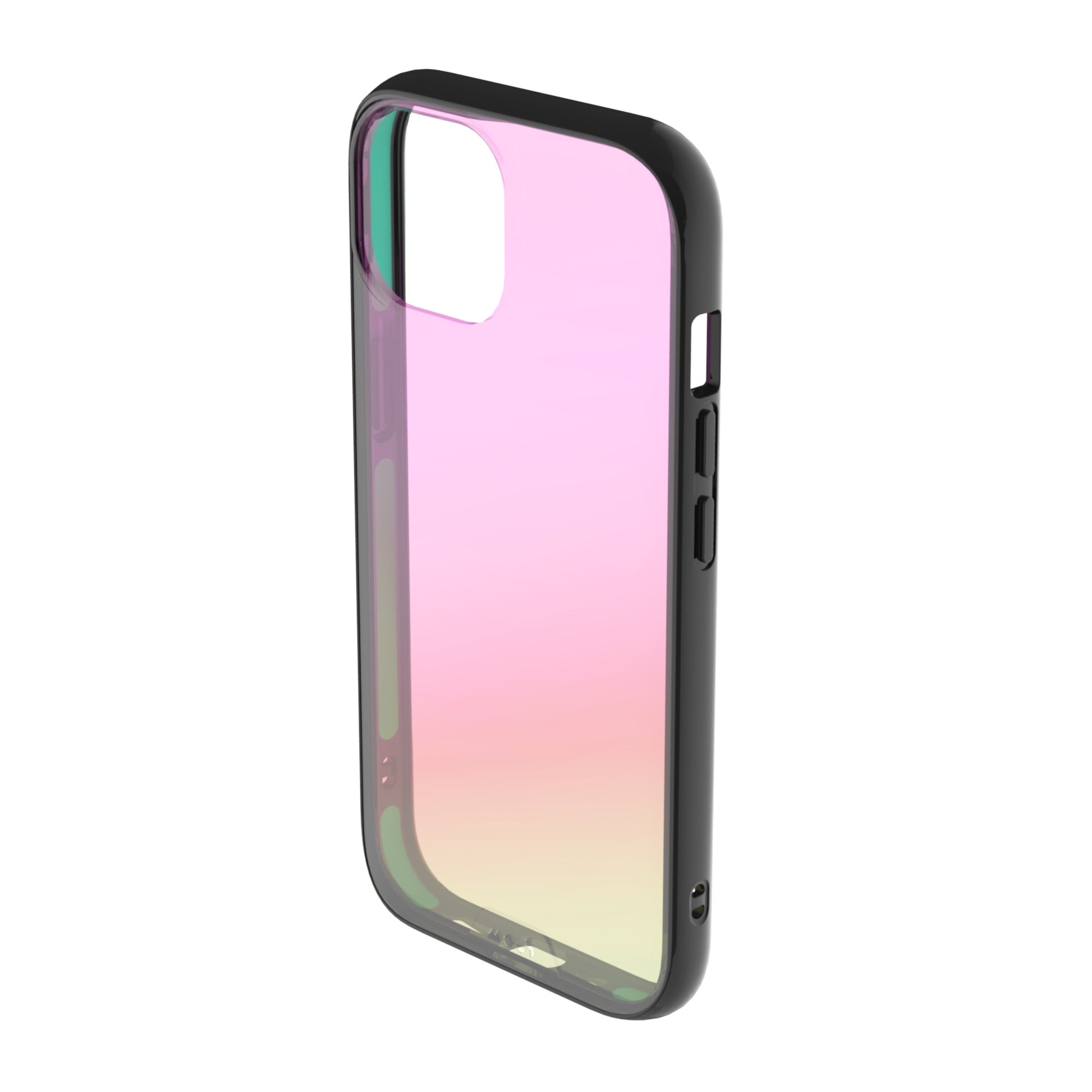 Shimmering Iridescent Phone Case - Crystal Clear Protection for iPhone & Samsung | Trendy Glossy Cover for Everyday Use & Special Occasions