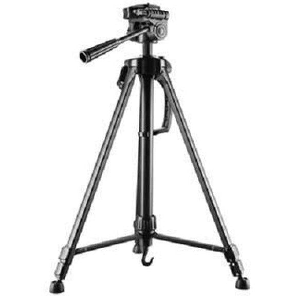 Inca I3530D 3-Way Adjustable Camera Tripod Stand - Heavy Duty Black Aluminum Tripod for DSLR, Camcorder & Smartphone - Perfect for Photography, Videography & Live Streaming