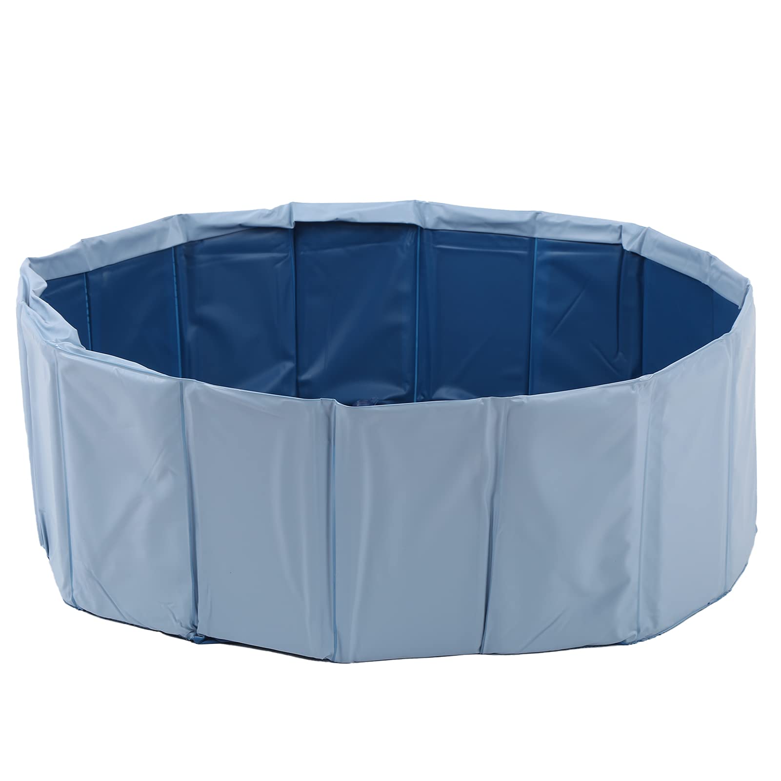 CHICIRIS Foldable Dog Swimming Pool for Puppy Bath & Cleaning - Portable Pet Pool for Indoor & Outdoor Use, Backyard, Beach, and Travel