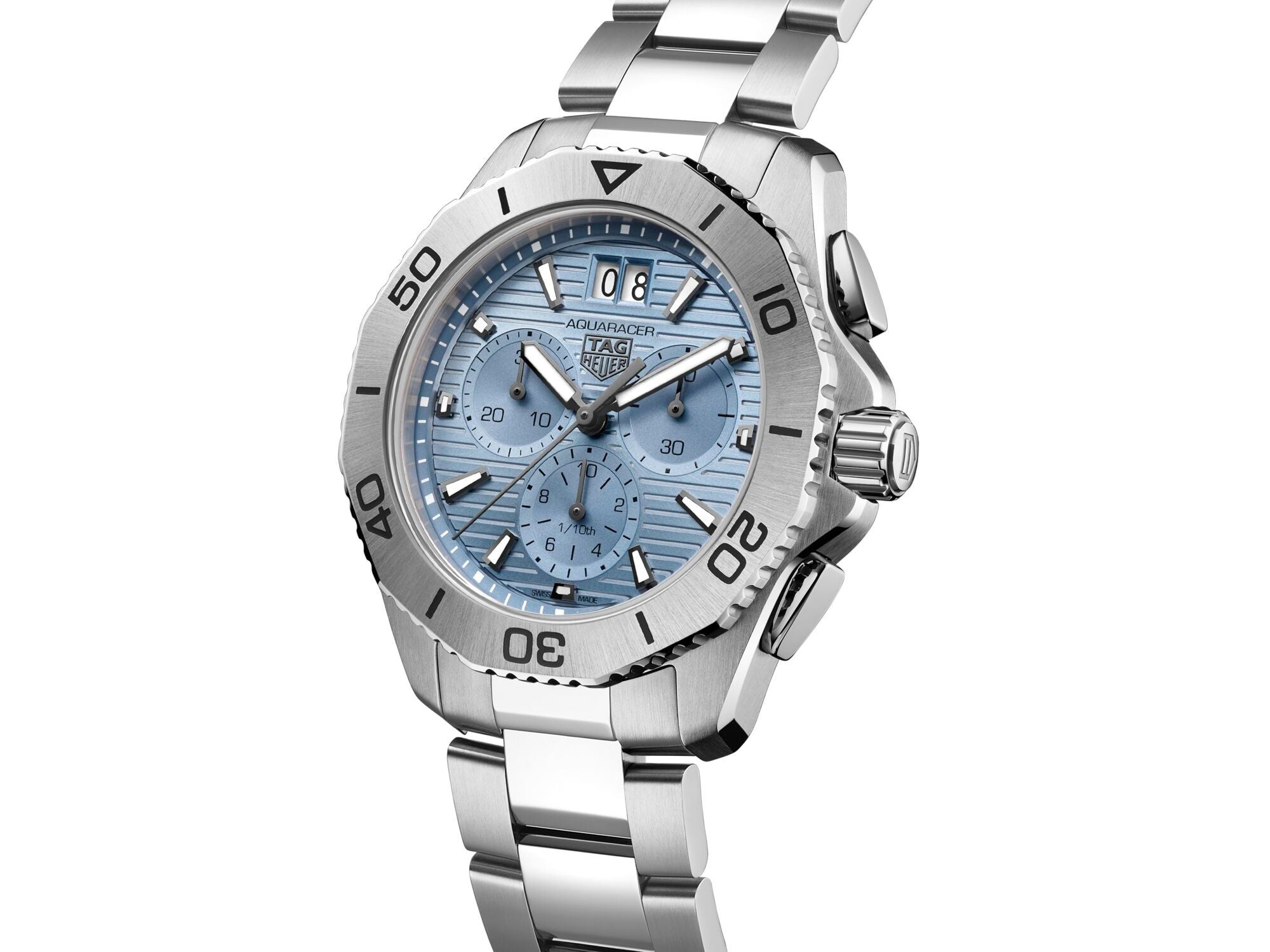 TAG Heuer Aquaracer Professional 200 Date Quartz 40mm Men's Watch CBP1112.BA0627 - Luxury Dive Watch for Swimming, Snorkeling & Everyday Wear