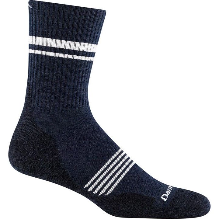 DARN TOUGH Element Micro Crew Lightweight Running Socks for Men - Moisture-Wicking & Cushioned Performance Socks for Running, Hiking & Outdoor Activities