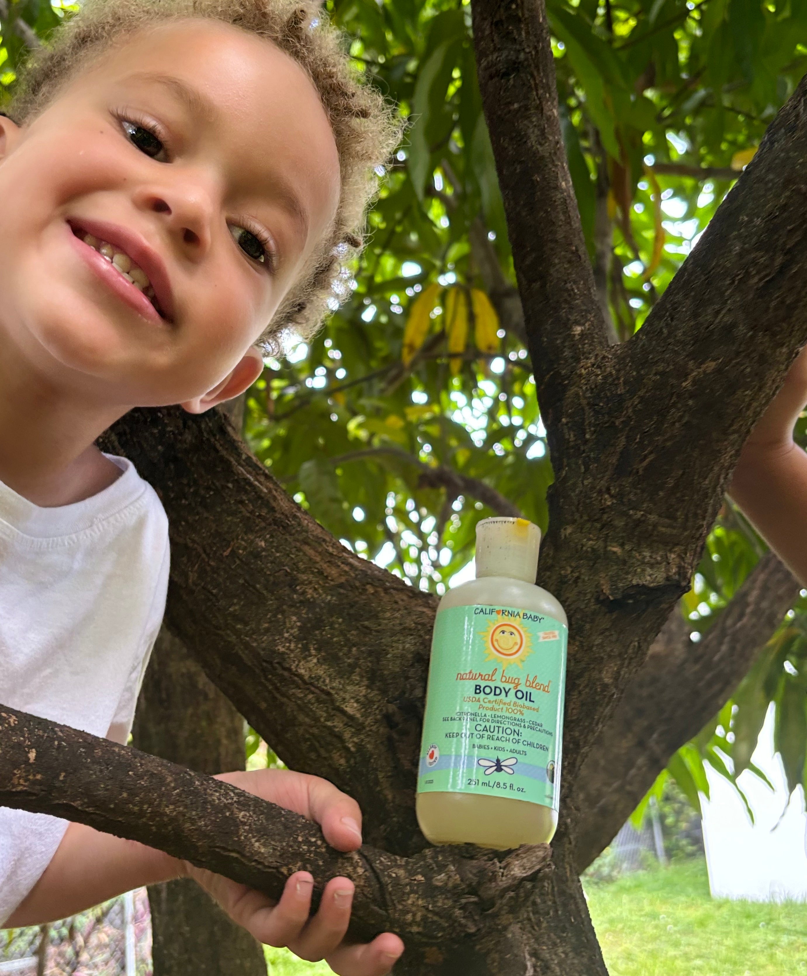 Natural Bug Blend™ Body Oil - Organic Insect Repellent & Moisturizing Skin Care for Outdoor Activities, Camping & Hiking