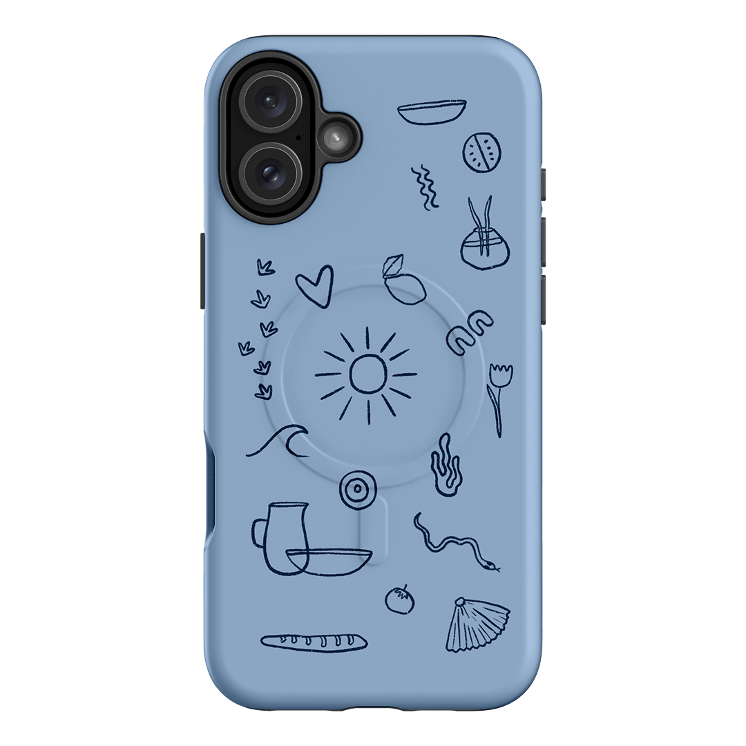Sun Salt Smoke iPhone Case - Durable & Stylish Protective Cover for iPhone 13/14/15 Pro Max - Perfect for Beach, Travel & Outdoor Adventures
