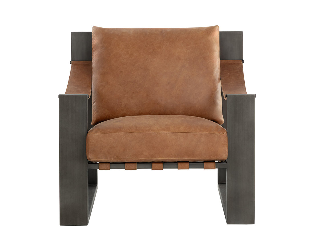 Berke Lounge Chair - Modern Comfortable Accent Chair for Living Room, Bedroom & Office - Perfect for Relaxing, Reading & Lounging