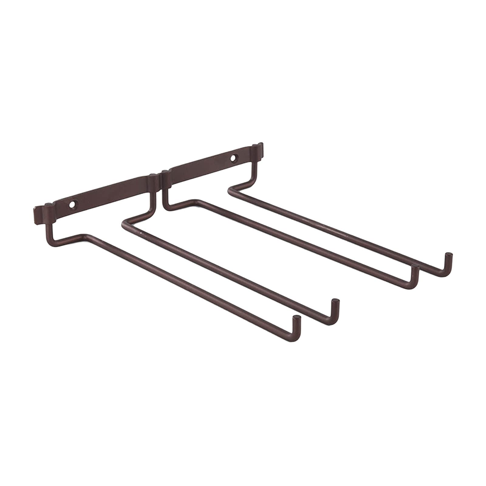 Stainless Steel Refrigerator Water Bottle Holder - 2-Tier Hanging Rack for Wine, Cups & Kitchen Storage | Space-Saving Organizer for Bar, Dining & Refrigerator Door    (Use Cases: Perfect for organizing wine bottles, water bottles and cups in kitchens, bars, dorm rooms or RVs - mounts easily on refrigerator door to save counter space)