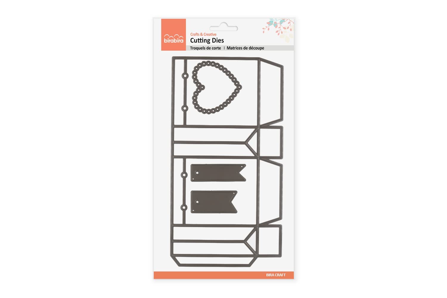 Premium Bira Craft Boxes Cutting Dies - Assorted Designs for DIY Scrapbooking, Card Making & Gift Packaging - Perfect for Handmade Greeting Cards, Invitations & Gift Bags