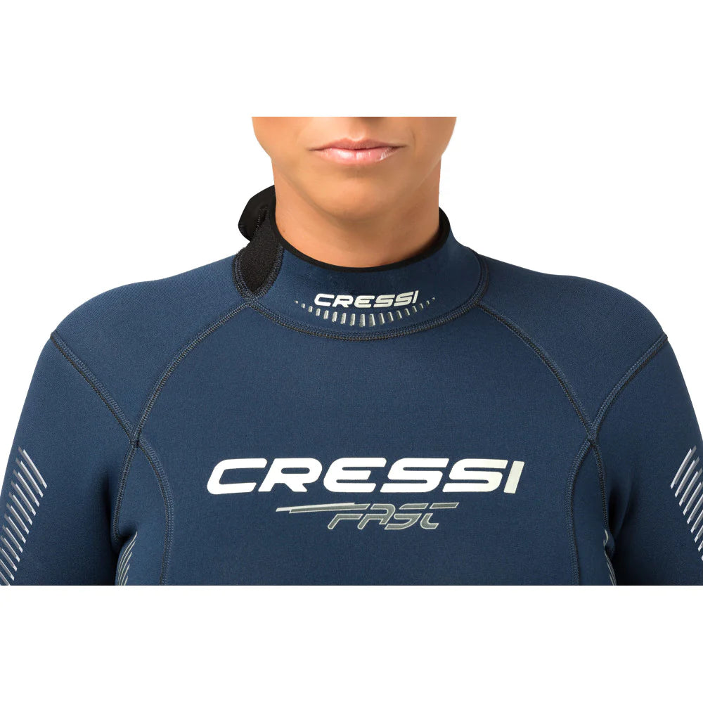 Cressi Fast 3mm Women's Neoprene Wetsuit - Perfect for Scuba Diving, Snorkeling & Water Sports