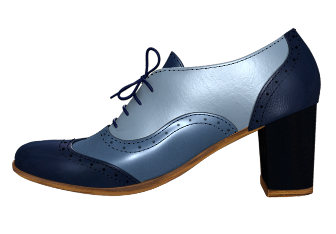 Holborn Block Heel Shoes - Comfortable Women's Chunky Heel Pumps for Work, Office & Special Occasions