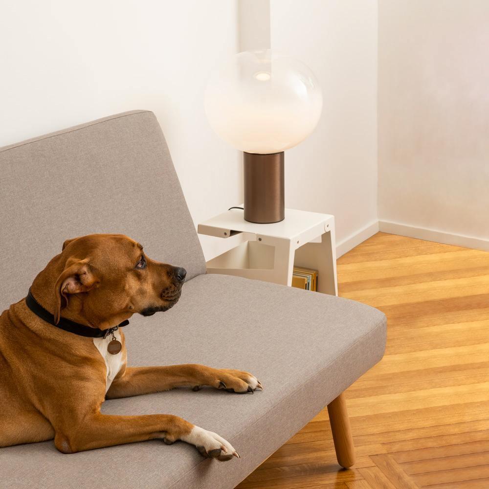 Laguna Table Lamp - Modern LED Nightstand Lamp with USB Port, Adjustable Brightness for Bedroom, Living Room & Office - Perfect for Reading, Relaxing & Decor