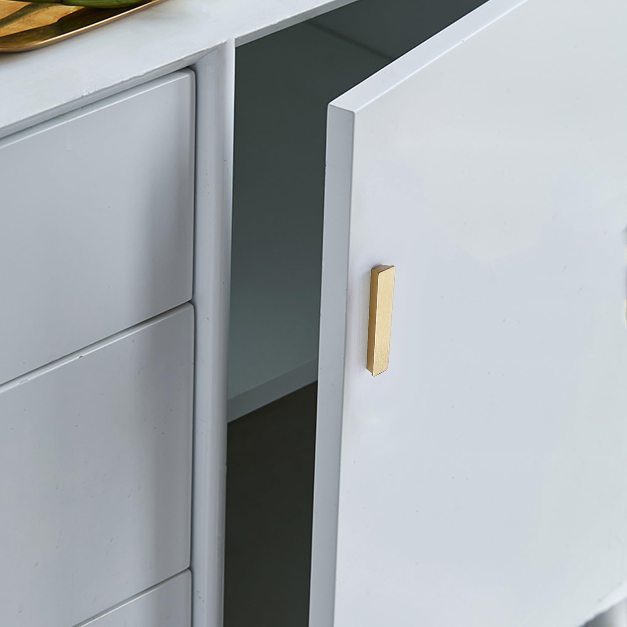 Brushed Gold Drawer Knobs 3