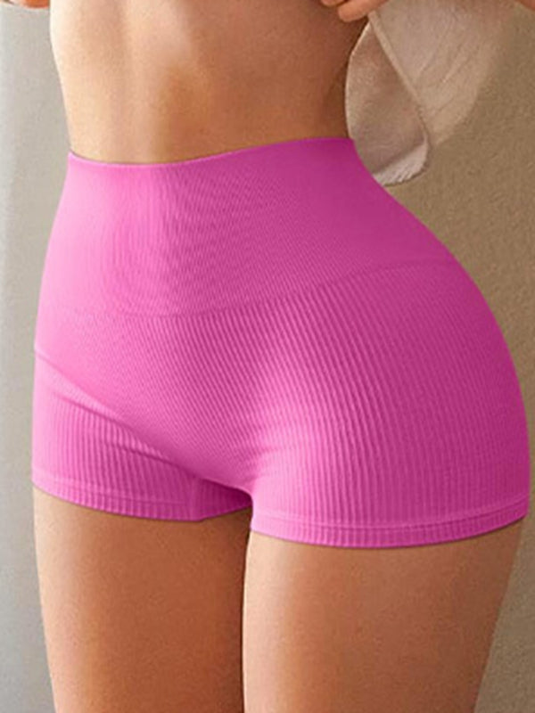 ZASUWA Women's Sexy Ribbed Hot Shorts - High Waist Stretchy Denim Shorts for Summer, Night Out, and Beach Party