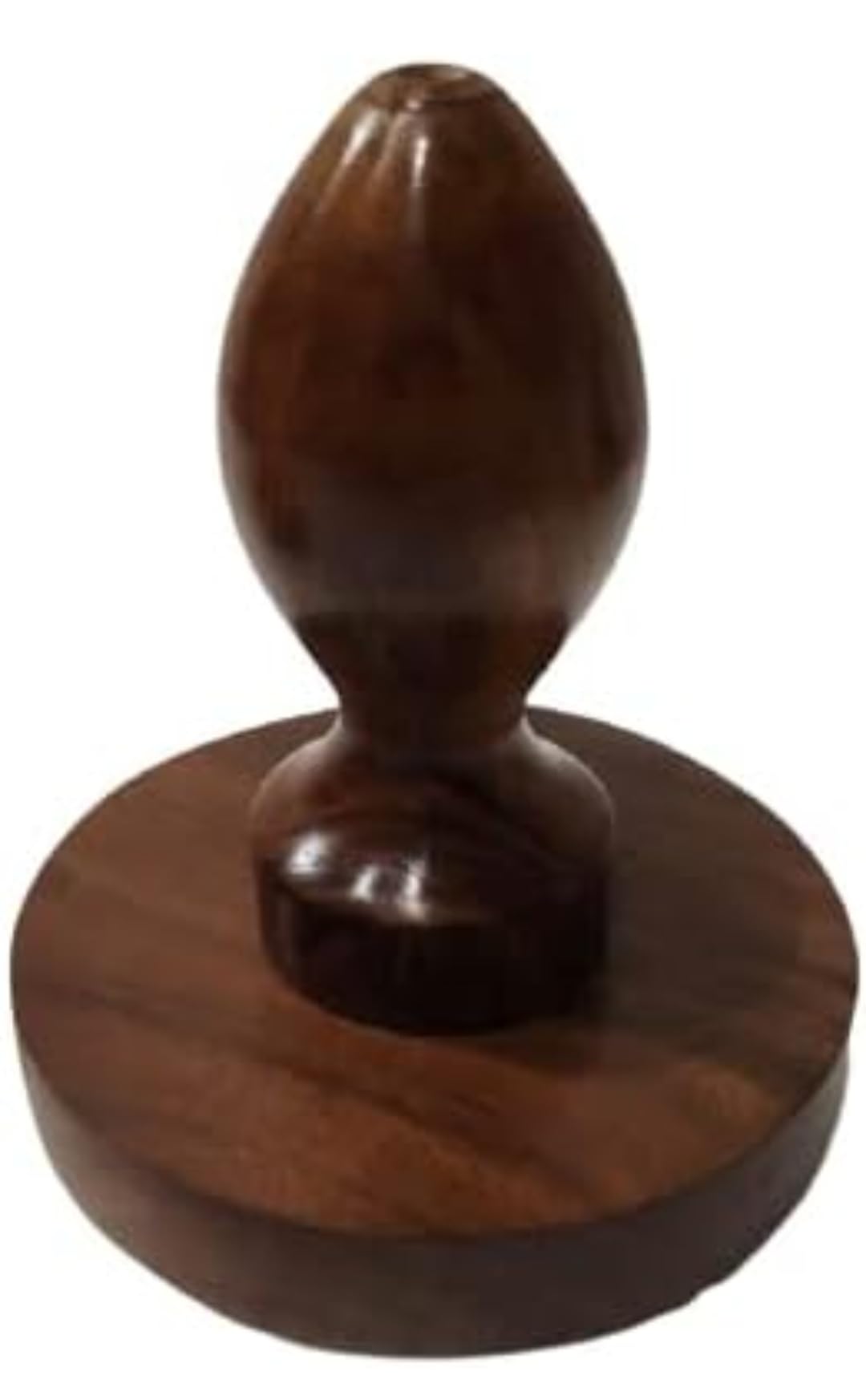 4 Inch Wooden Roti Press - Traditional Indian Chapati Maker, Dosa & Khakhra Press, Handcrafted Wooden Paratha Sekhni for Authentic Flatbreads - Perfect for Home Cooking, Restaurants & Indian Cuisine Lovers