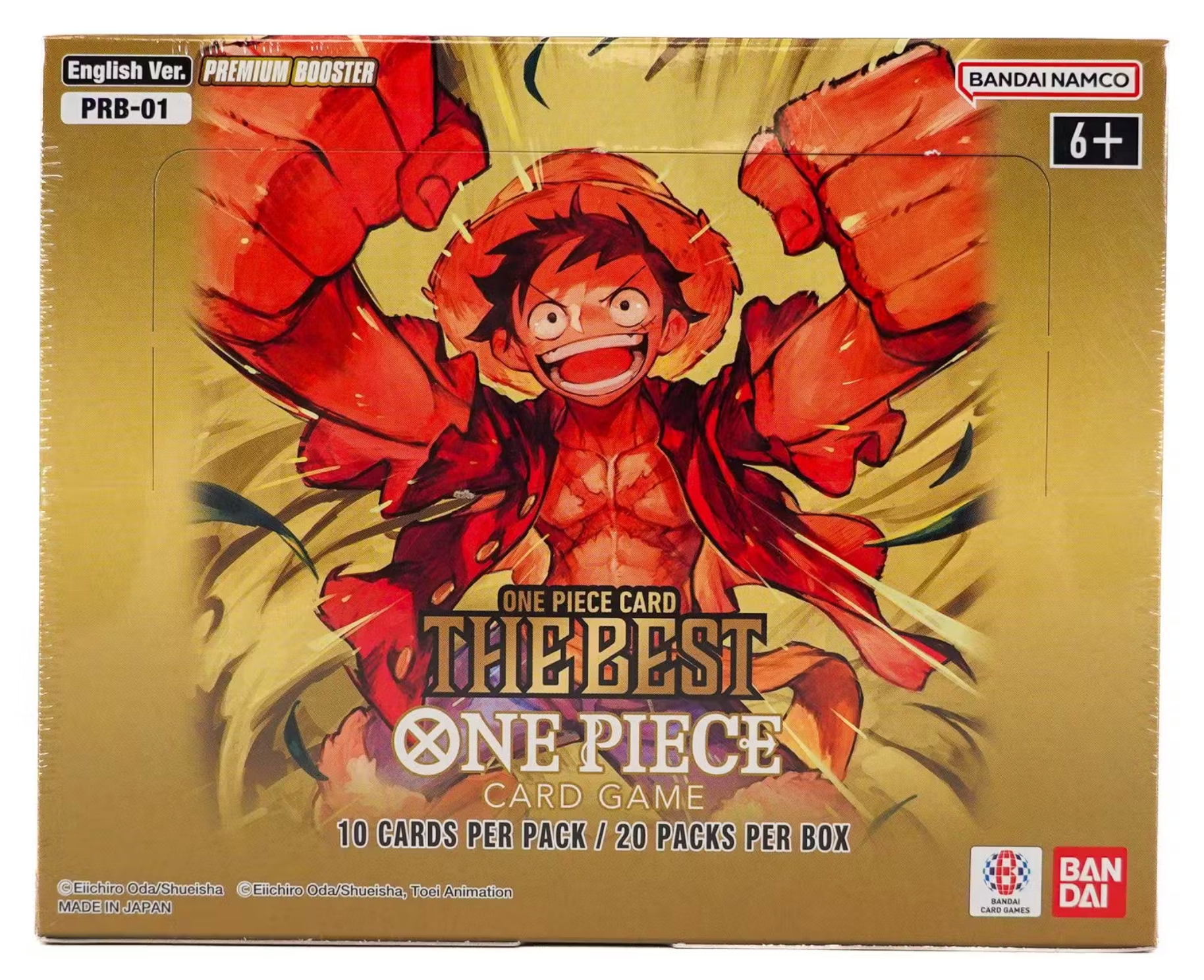 One Piece TCG Premium Booster Box PRB 01 - Official Anime Trading Card Game Booster Pack for Collectors & Players | Perfect for Tournaments, Gifts & Card Battles