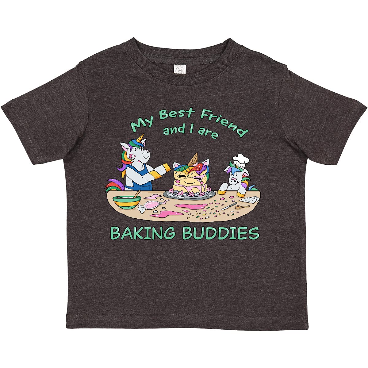 Baking Buddies Toddler T-Shirt - My Best Friend and I Matching Outfit for Kids' Baking Fun