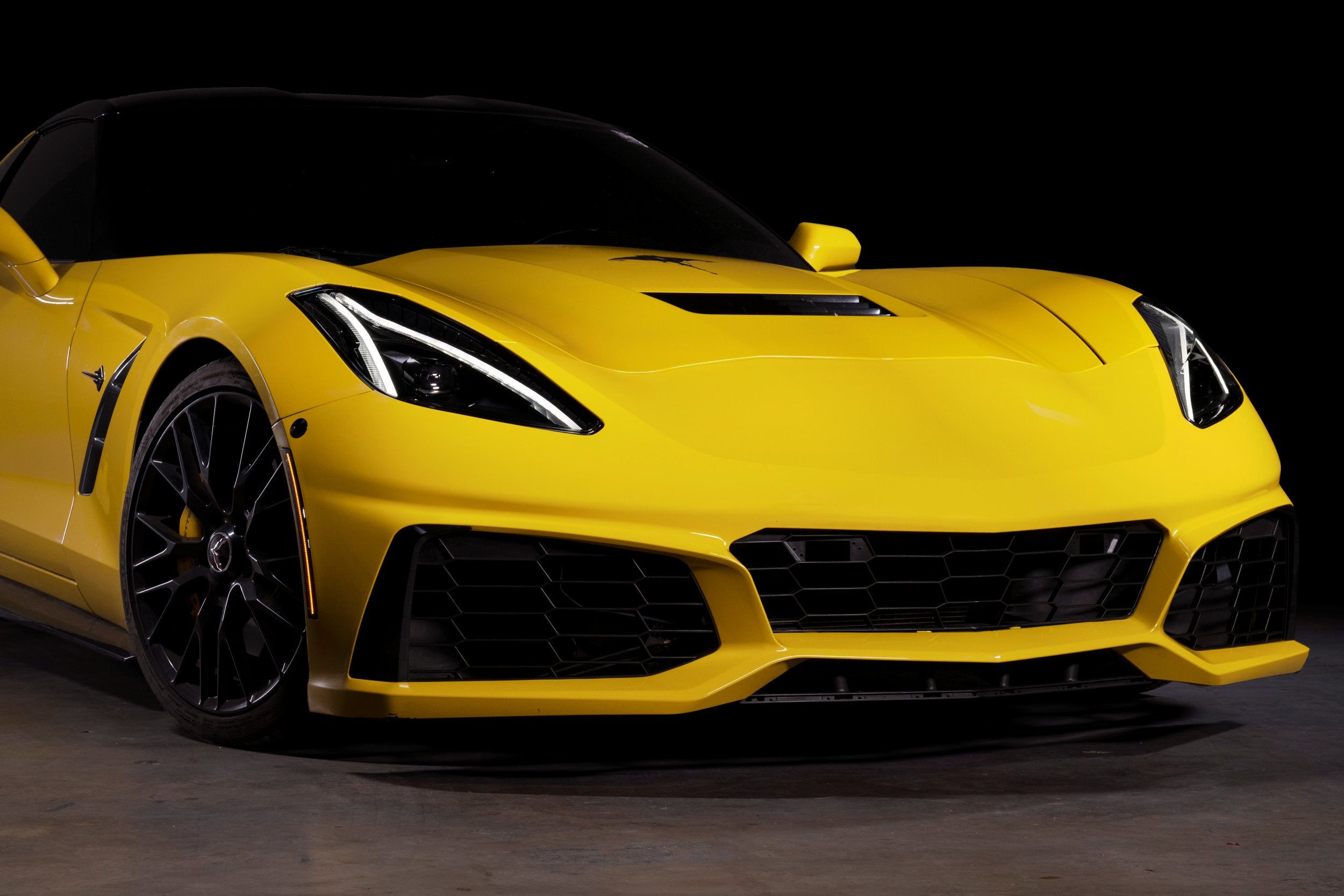 1 Set Gen II XB LED Headlights for 2014-2019 Chevy Corvette C7 - High Performance Car Lighting for Night Driving & Enhanced Visibility