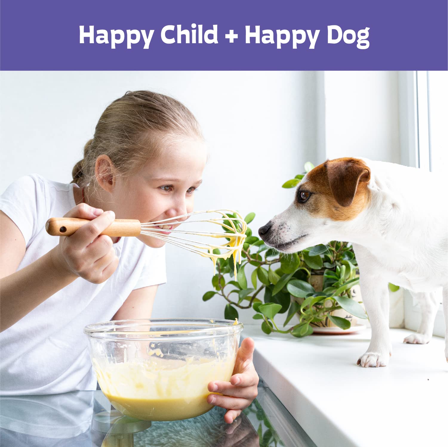 DIY Dog Treats Baking Kit - Homemade Hot Dog Cake Mix for Puppy Birthday Party & Gift Basket - Make 24 Healthy Dog Snacks - Perfect for Training Rewards, Crate Treats & Special Occasions