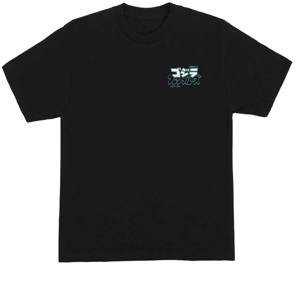 Santa Cruz Godzilla Natas Mothra Graphic T-Shirt - Black | Vintage Skateboard Tee for Men & Women | Perfect for Skateboarding, Concerts, and Streetwear Fashion