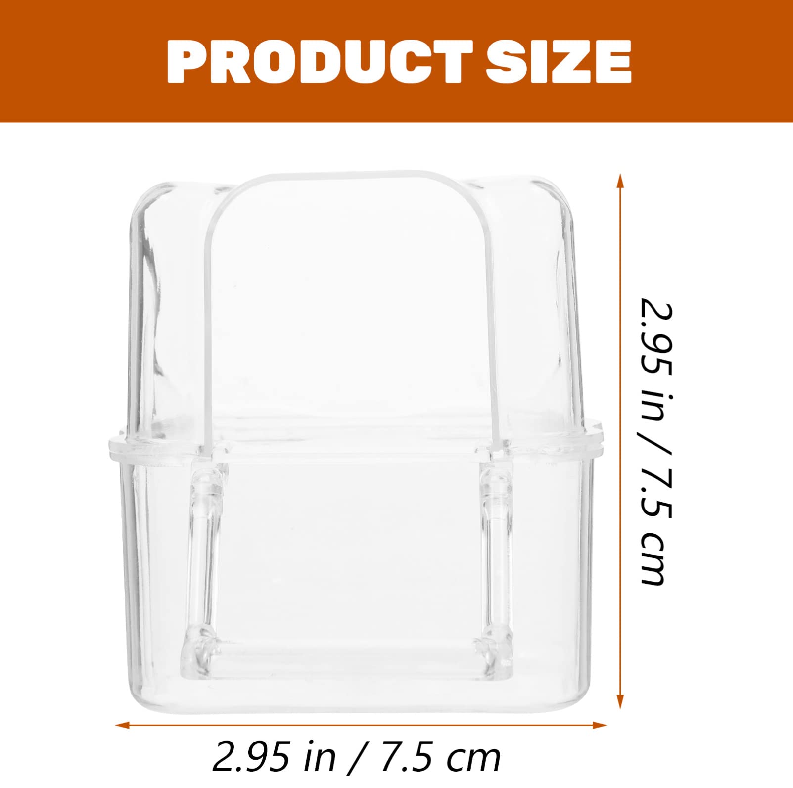Automatic Bird Feeder for Cockatiels, Parrots, Parakeets, Canaries, Finches & Lovebirds - 2pcs Food Dispenser Bowls & Cage Accessories - Perfect for Home, Aviary & Outdoor Use