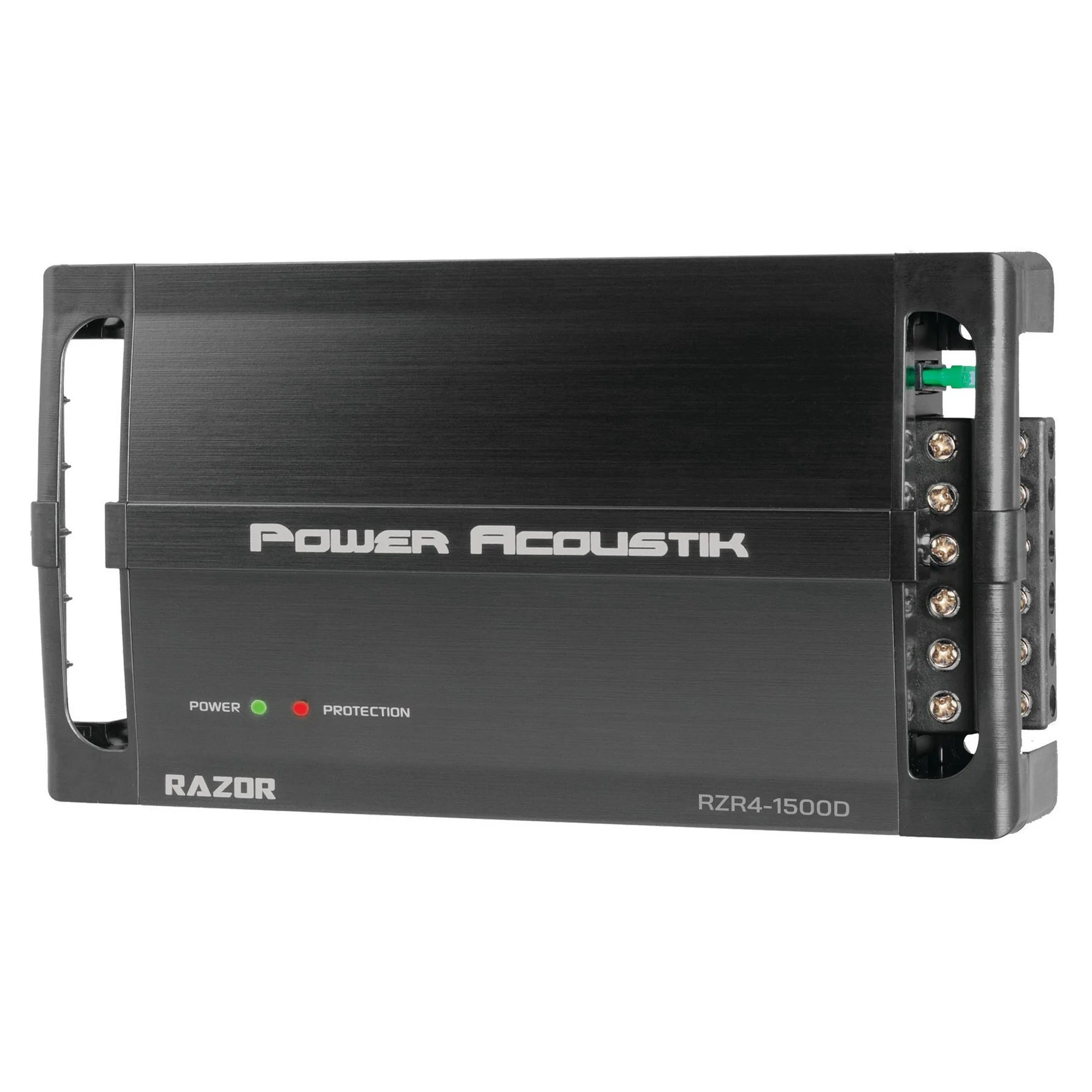 RZR4 1500D 4 Channel Class D Amplifier - 1500W Max Power, Full Range Audio, SMT Circuitry - Perfect for Car Audio Systems & Home Theater Setups