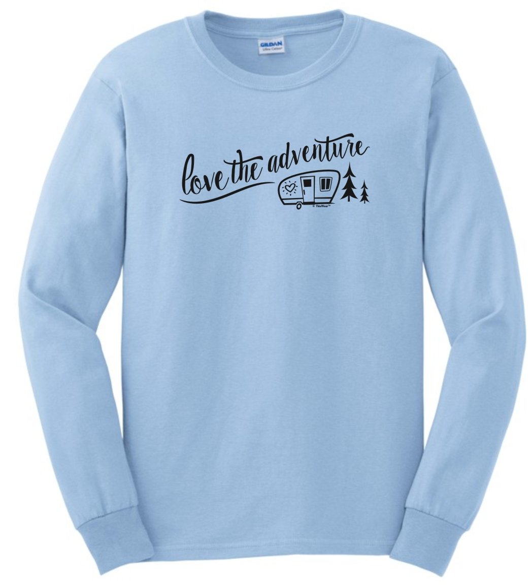 RV Gifts for Travel Lovers - Adventure Themed Long Sleeve T-Shirt | Perfect for Road Trips, Camping & Outdoor Enthusiasts