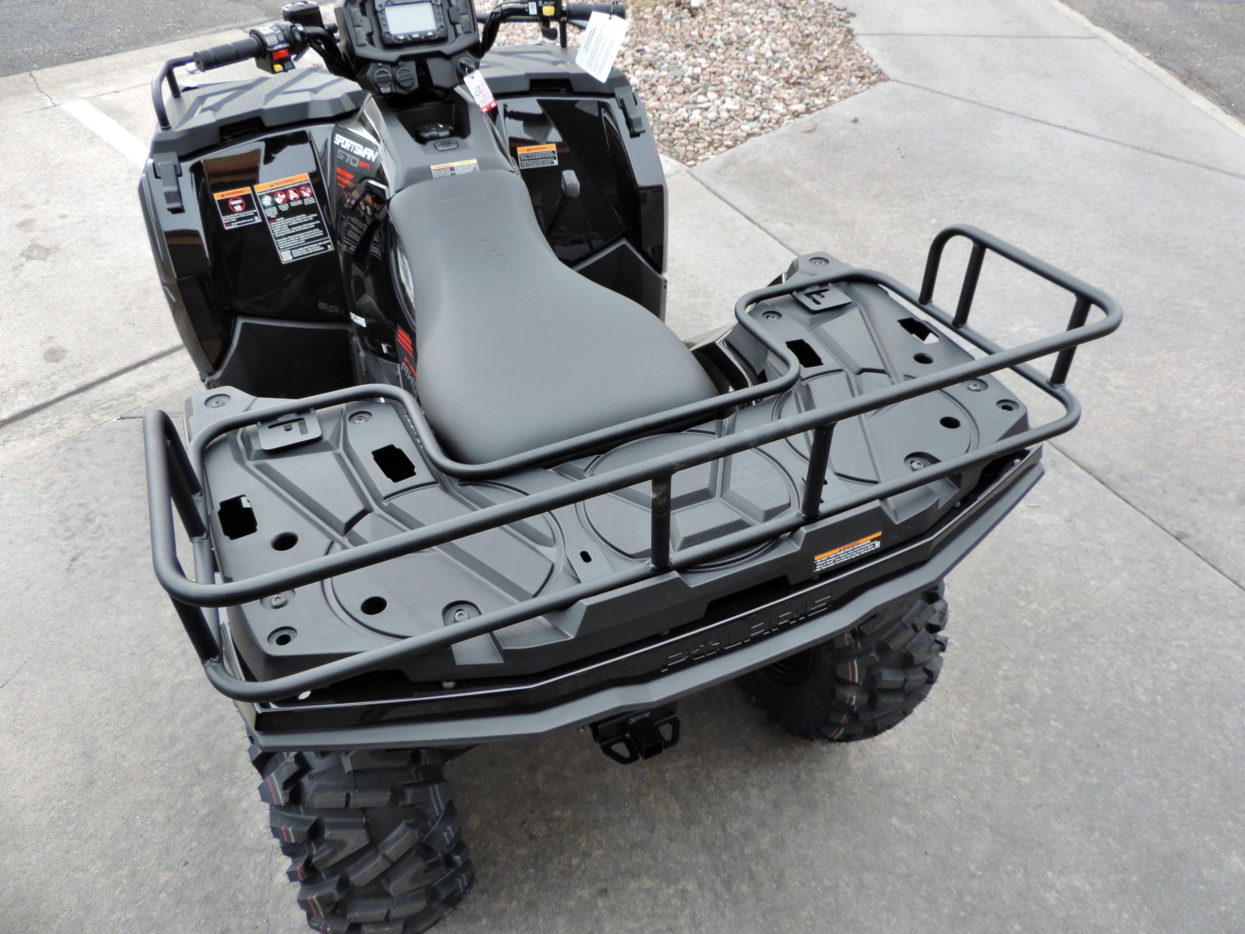 2014-2024 Polaris Sportsman Rear Cargo Storage & Accessory Rack - Heavy Duty Utility Rack for ATV/UTV Accessories, Hunting Gear & Outdoor Equipment