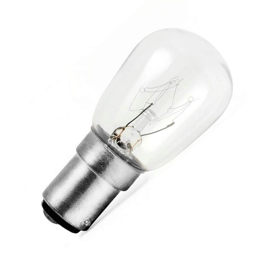 15W B15 220V Non-Dimmable Warm White Incandescent Sewing Machine Light Bulb - Eye-Friendly Cabinet Lighting for Crafting & Home Use | Energy Saving Bulbs for Sewing Machines, Workbenches & Built-in Fixtures