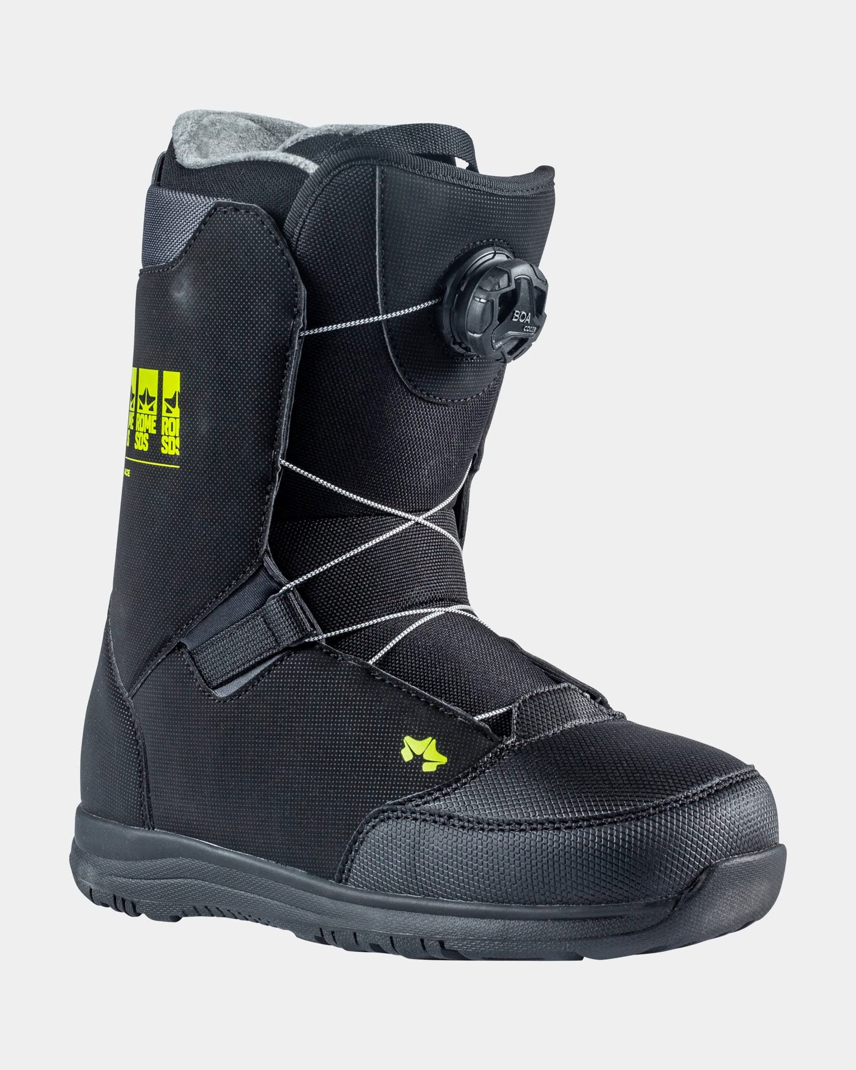 Rome Snowboards Kids Ace Snowboard Boot - Youth Snowboarding Shoes for Boys & Girls - Perfect for Winter Sports, Ski Resorts & Mountain Adventures