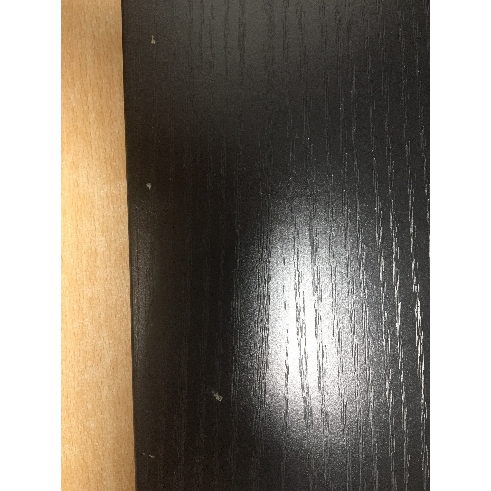 4-Pack Black MDF & Birch Veneer Photography Prop Panels - Perfect for Product Shoots, Backdrops, and Studio Decor