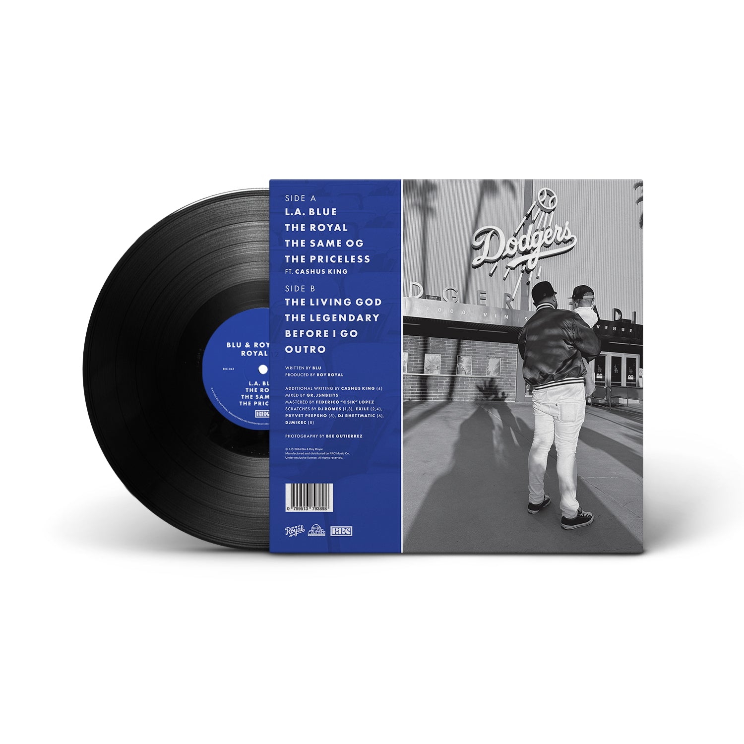 Royal Blue LP Vinyl Record - High-Quality Music Collection for Audiophiles & Collectors - Perfect for Home Listening, Gifts & Music Enthusiasts