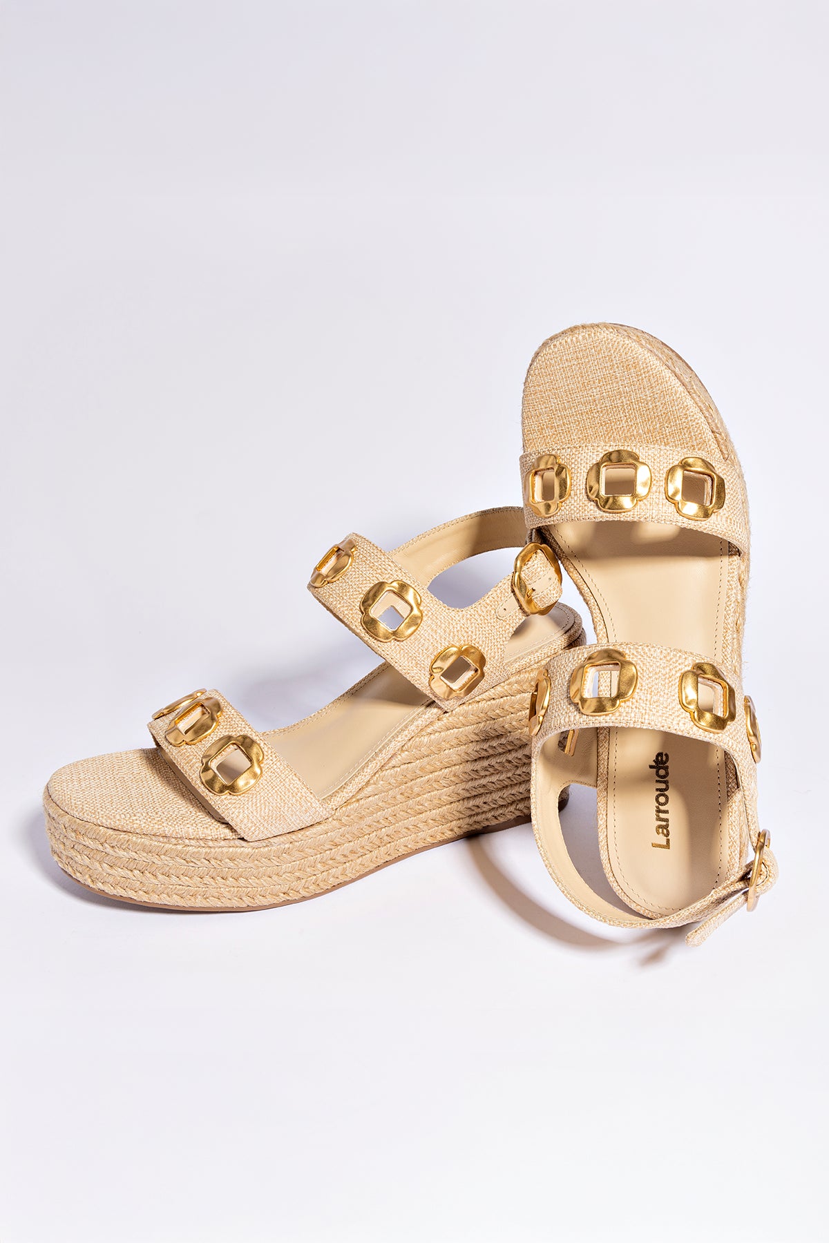 Stylish Milan Espadrille in Beige Raffia - Comfortable Summer Sandals for Women | Perfect for Beach, Vacation & Casual Outings