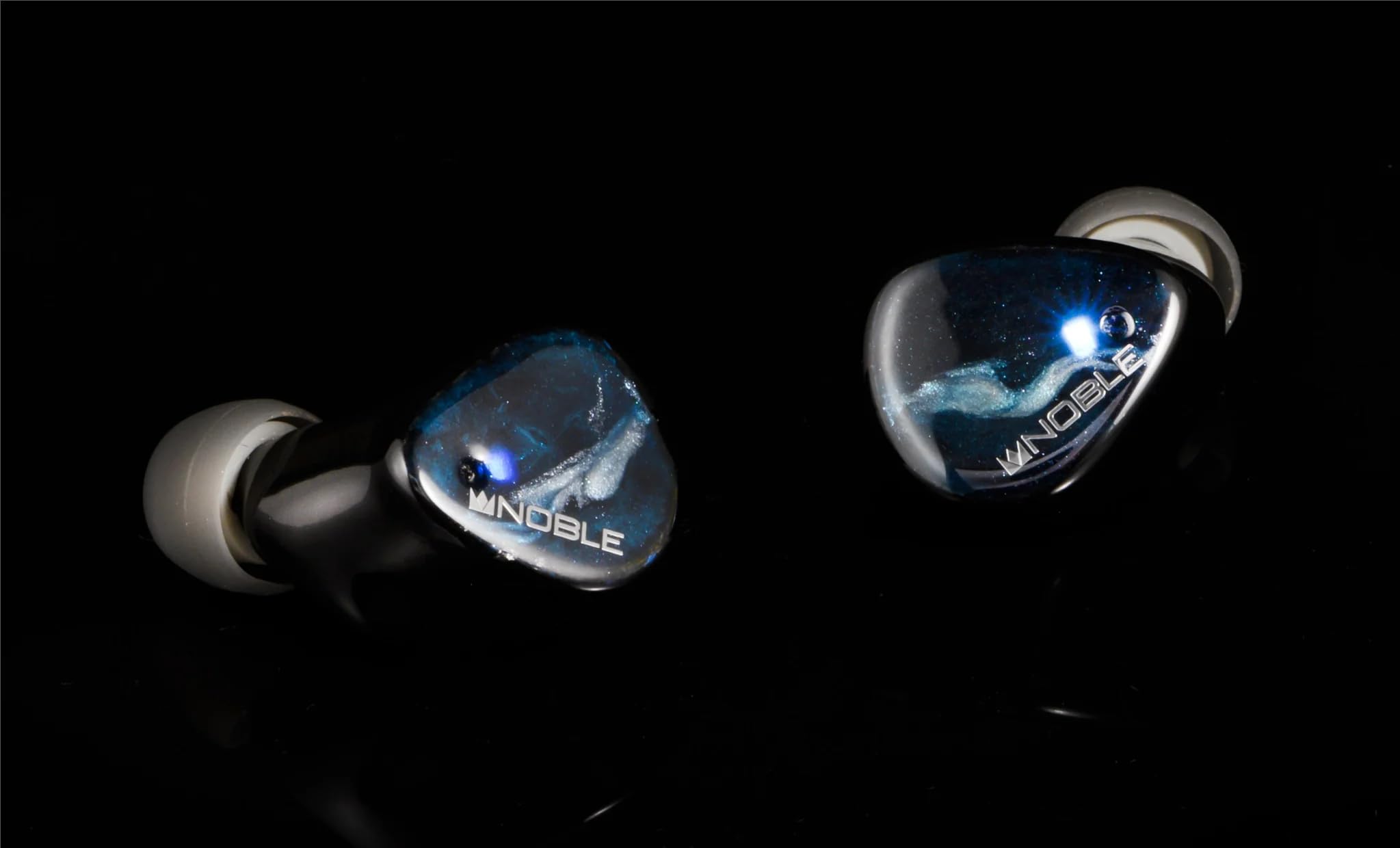 Premium Noble-FoKus Mystique Wireless Earbuds - HiFi In-Ear Headphones with High Resolution Bass & Lossless Sound for iPhone, Android, PC, Laptop | Perfect for Gym, Commuting & Work Calls