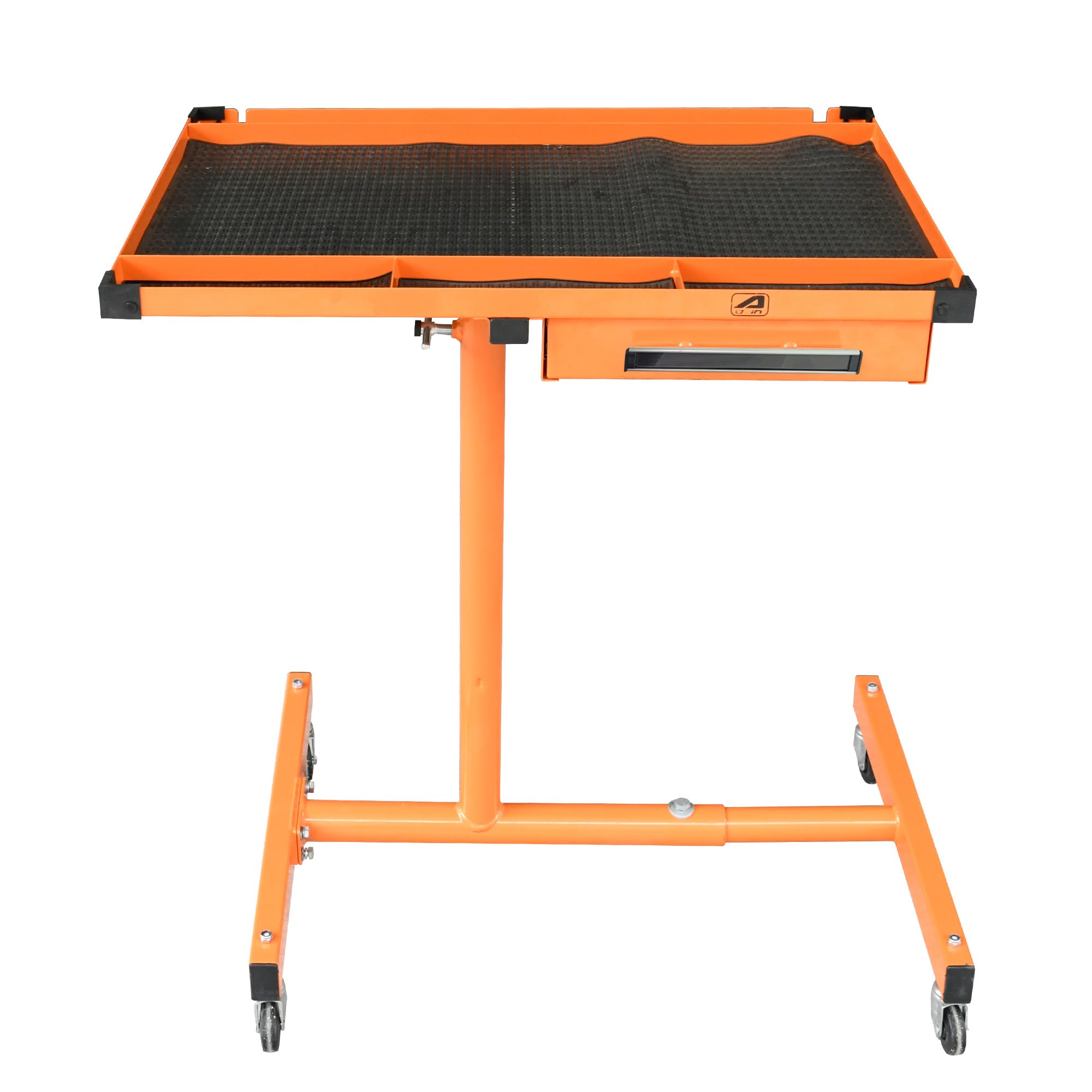 Eisen® ES8 Heavy Duty Adjustable Work Table with Drawers - Rolling Tool Tray with Wheels, 220lbs Capacity - Perfect for Garage, Workshop & DIY Projects