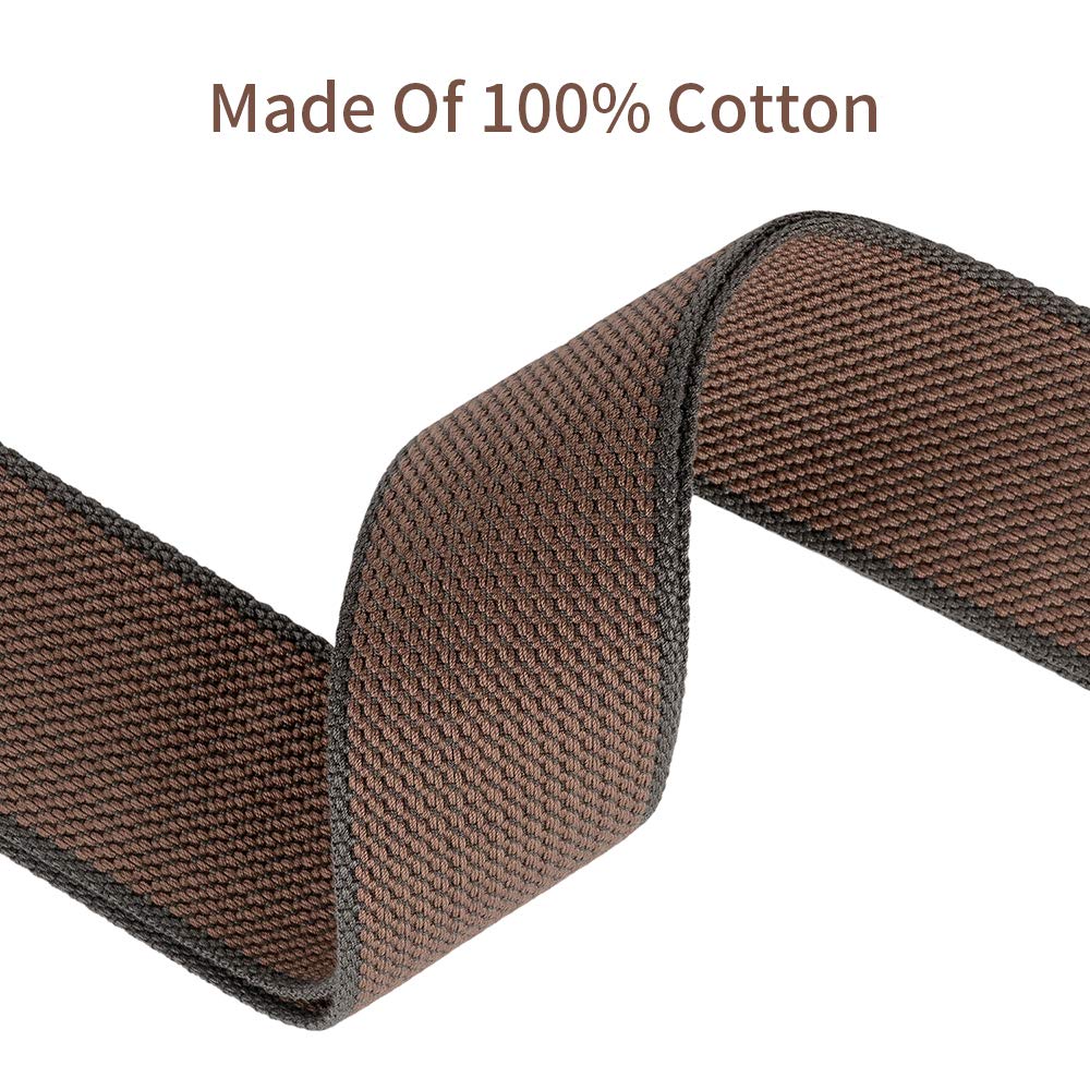 BestSounds Premium Guitar Strap - 100% Soft Cotton Adjustable Strap with 3 Pick Holders for Bass, Electric & Acoustic Guitars - Perfect for Live Performances, Studio Sessions & Practice