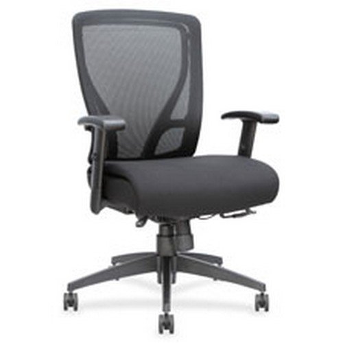 Ergonomic Swivel Mid-Back Mesh Office Chair with Lumbar Support - Adjustable Height & Tilt for Home, Office, and Gaming Use