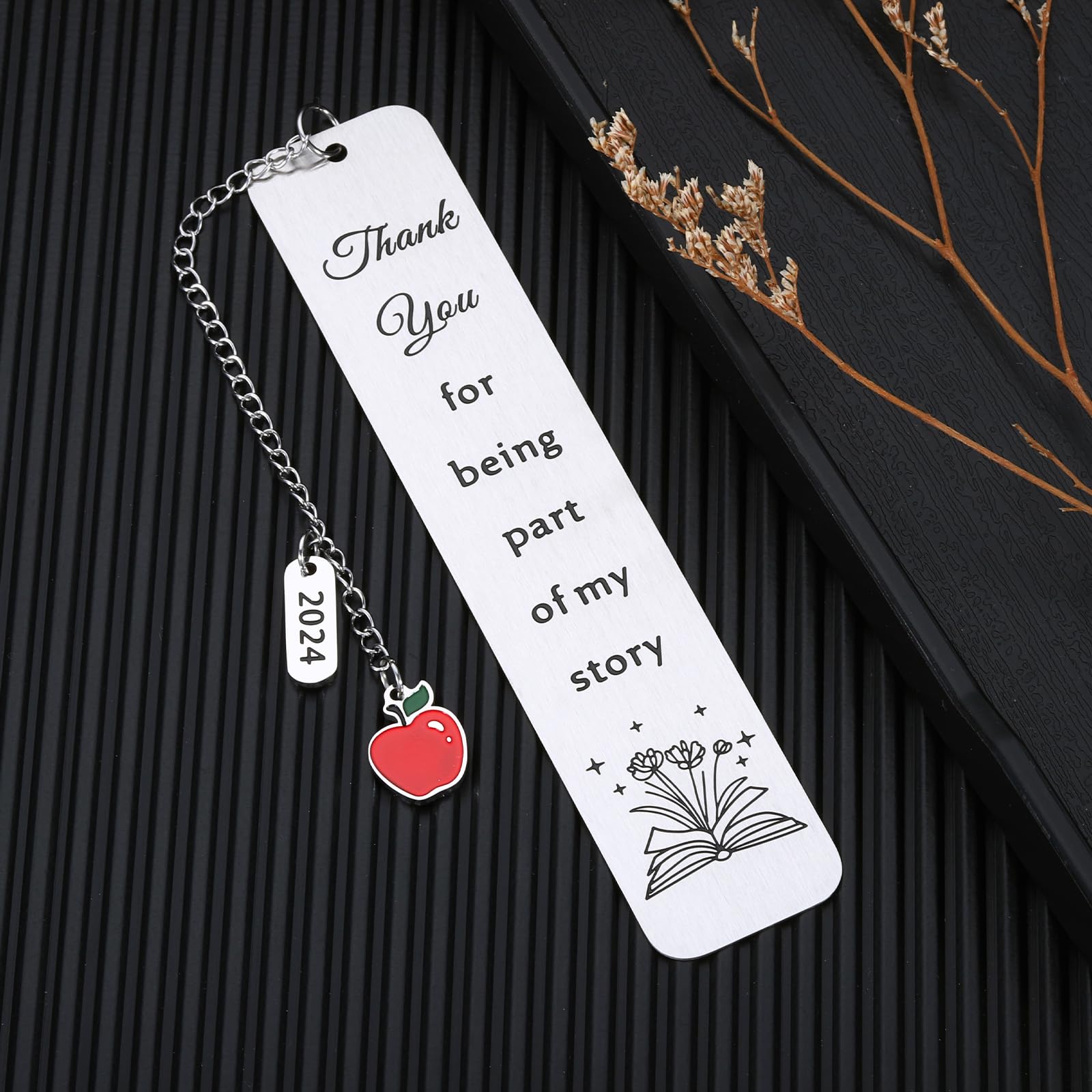 Personalized Teacher Appreciation & Graduation Gifts 2024 - Inspirational Bookmarks for Educators, Thank You Gifts for Women & Men - Perfect for Retirement, Christmas, Valentine's Day & End of Year Celebrations - Thoughtful Classroom & Office Decor