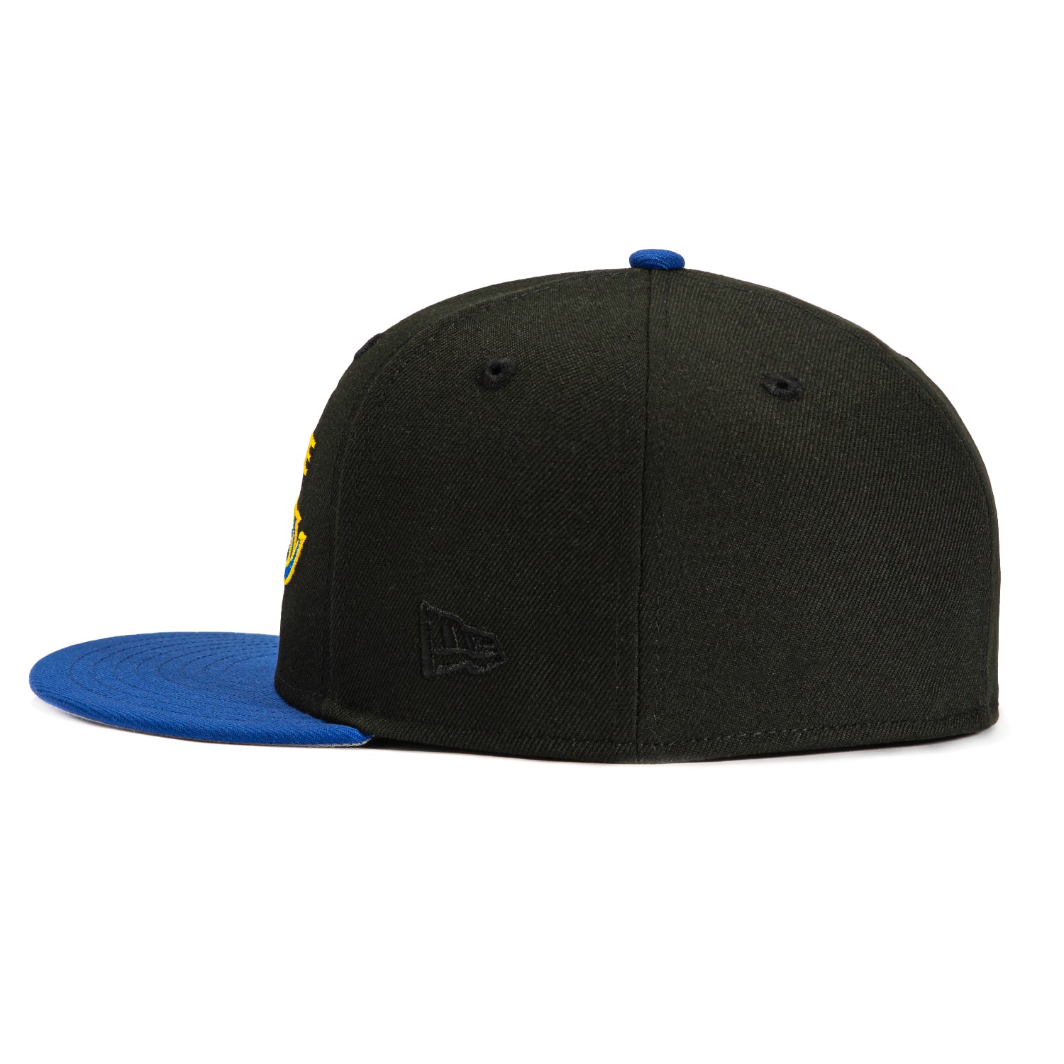 New Era 59Fifty Golden State Warriors 2025 NBA All-Star Game Patch Snapback Hat - Black & Royal Blue Official Licensed Cap for Basketball Fans & Streetwear Fashion | Perfect for Game Day, Collecting & Casual Wear