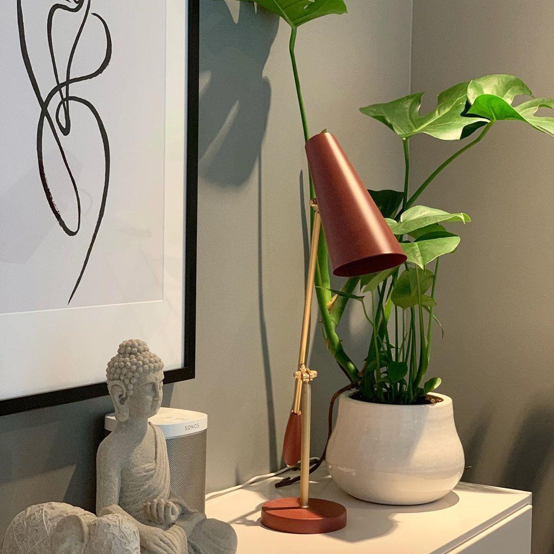 Modern Birdy Table Lamp - Adjustable LED Desk Light for Home Office, Bedroom & Study - Perfect for Reading, Working & Decor