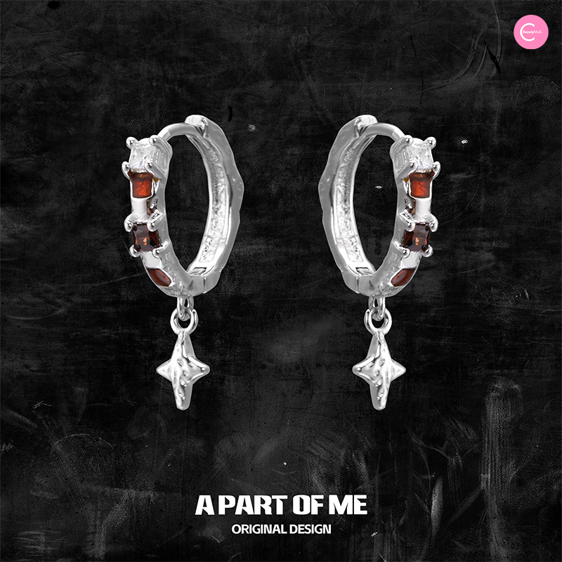 Stellar Symphony 925 Sterling Silver Star Earrings for Women - Elegant Celestial Jewelry for Everyday Wear & Special Occasions