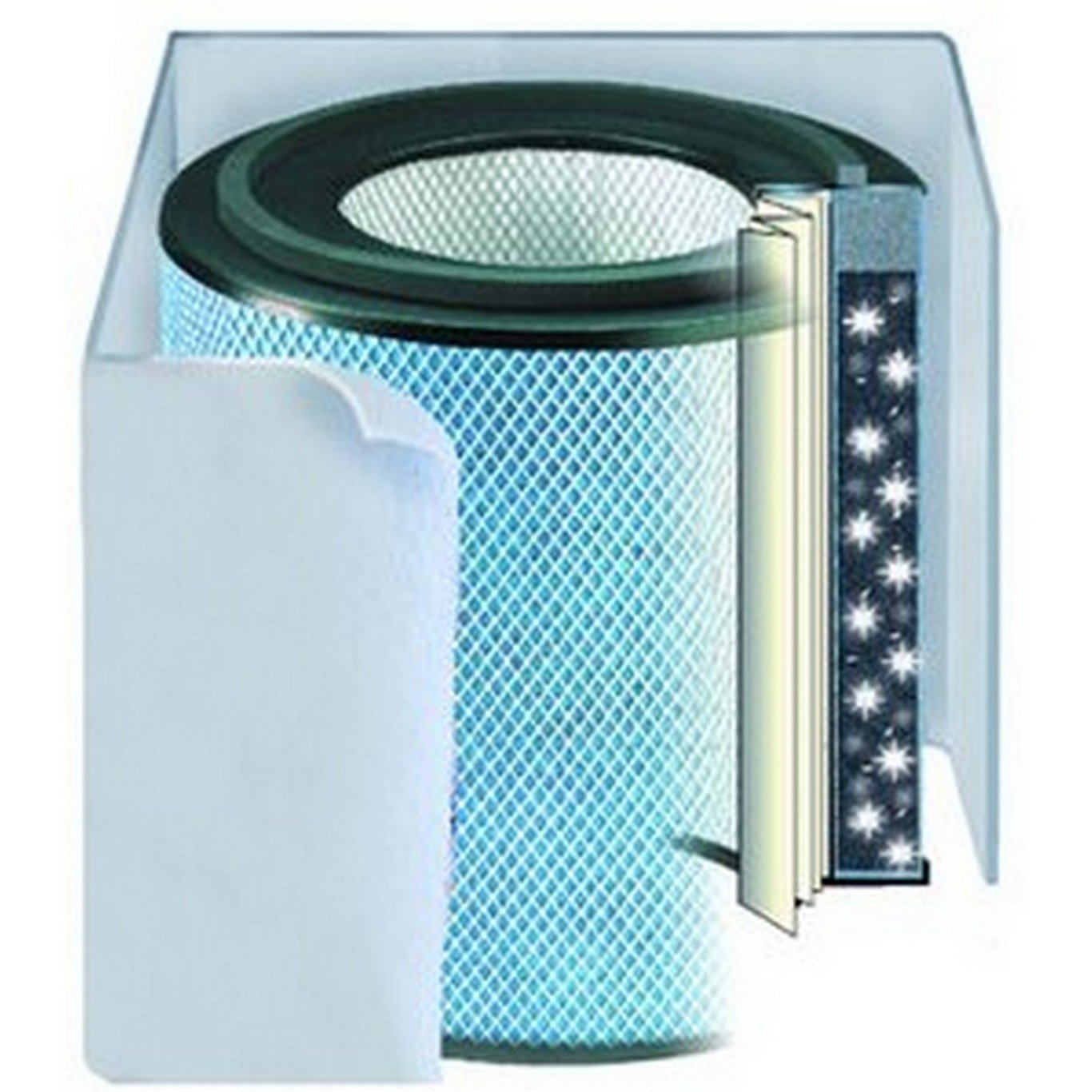 Austin Air Healthmate Plus Junior Replacement Filter – HEPA & Carbon Air Purifier Filter with Potassium Iodide & Zeolite for Home, Kids Room, Nursery – Improves Indoor Air Quality & Reduces Allergens