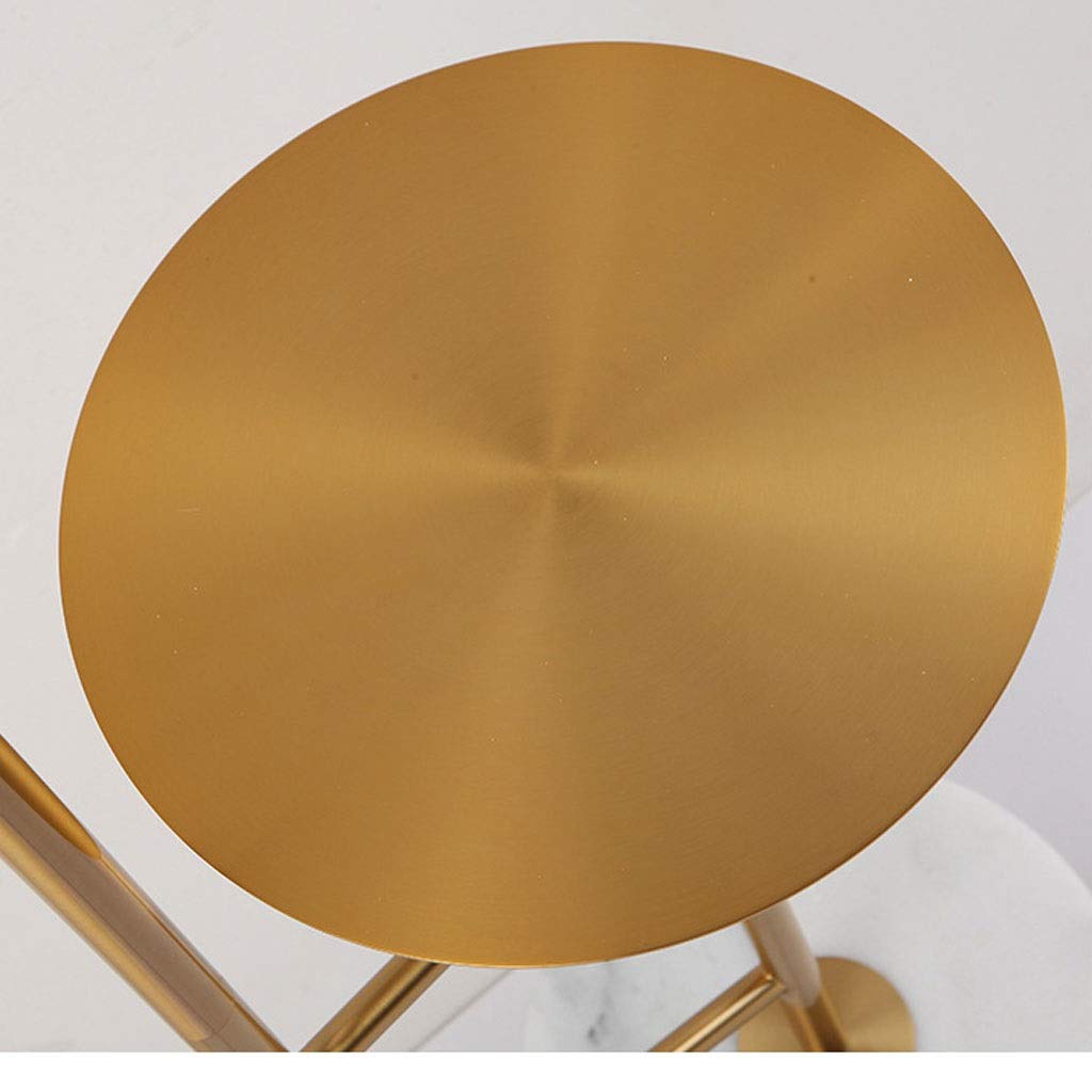 Creative LED Decorative Floor Lamp - Modern Round Big Shade Vertical Standing Light for Living Room, Bedroom & Office - Gold Finish for Stylish Home Decor (Perfect for Reading Nook, Coffee Table Accent & Cozy Ambiance)
