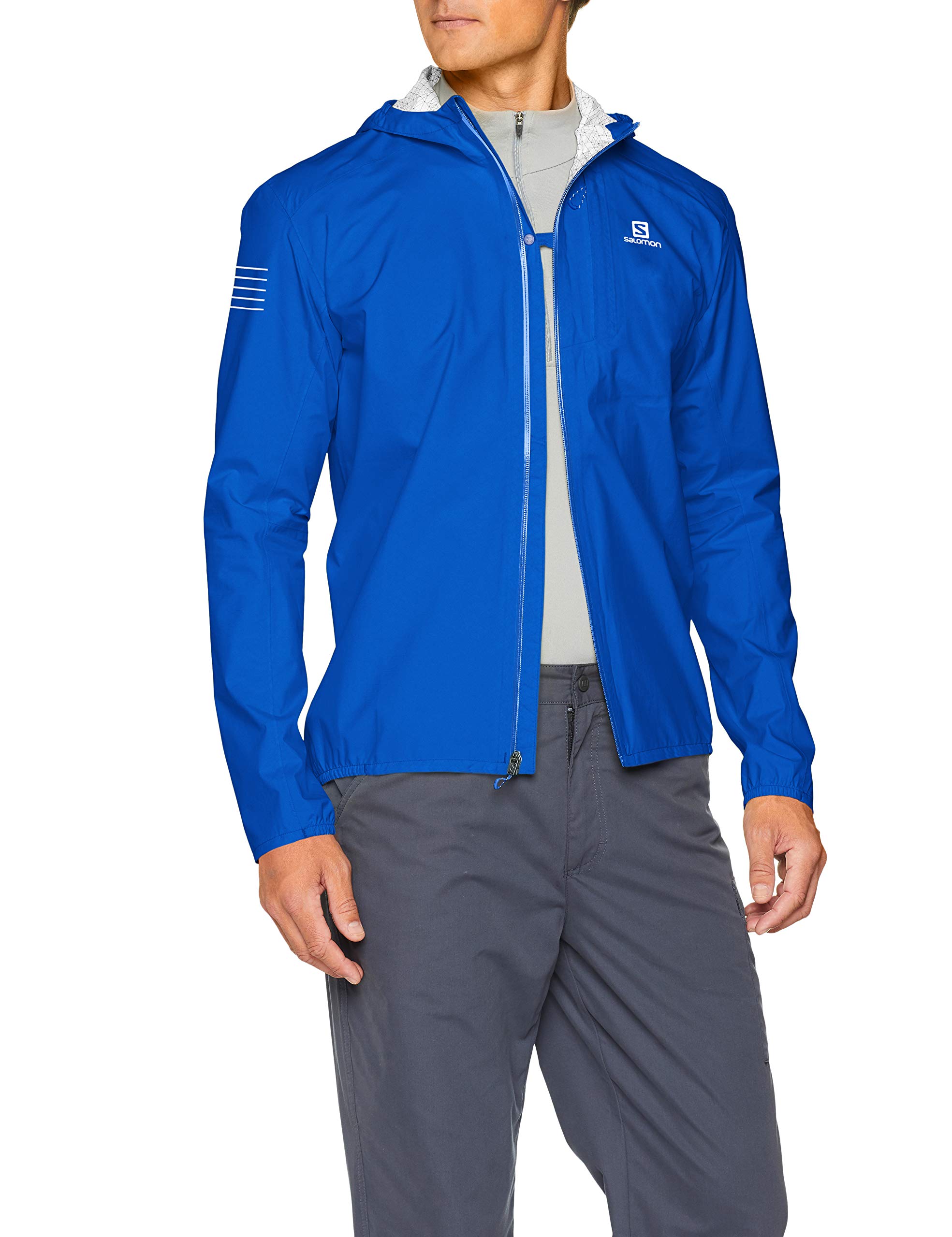 Salomon Bonita Waterproof Jacket for Men - Lightweight Rain Jacket for Hiking, Running & Outdoor Adventures