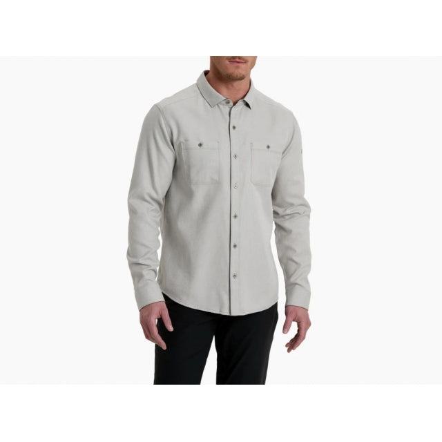 Men's Flannel Long Sleeve Shirt - Soft Plaid Button Down for Casual Wear & Outdoor Activities