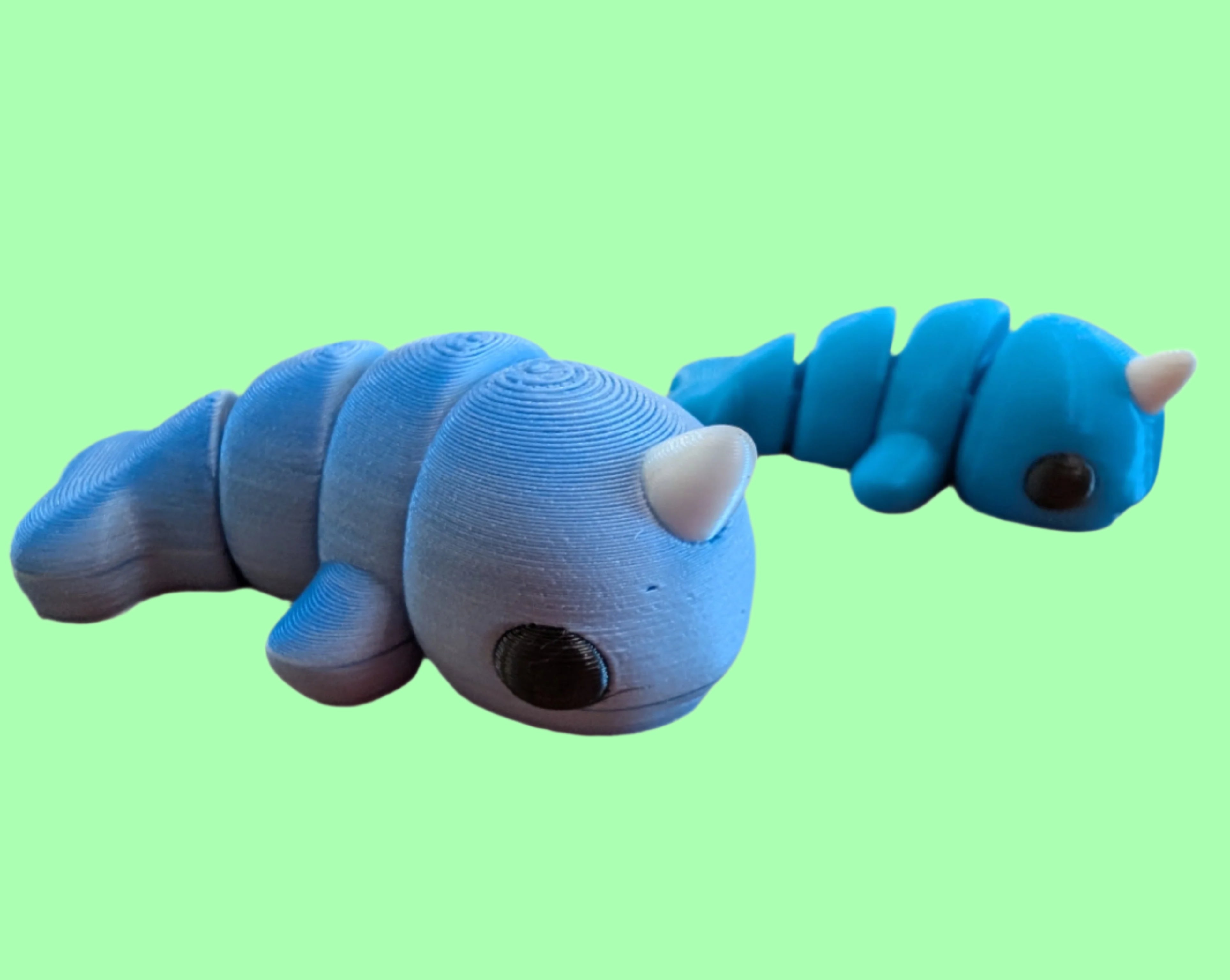 3D Printed Small Baby Narwhal Toy - Cute Miniature Unicorn Whale for Kids' Room Decor, Birthday Gifts & Ocean-Themed Collections | Perfect for Nursery, Party Favors & Educational Play